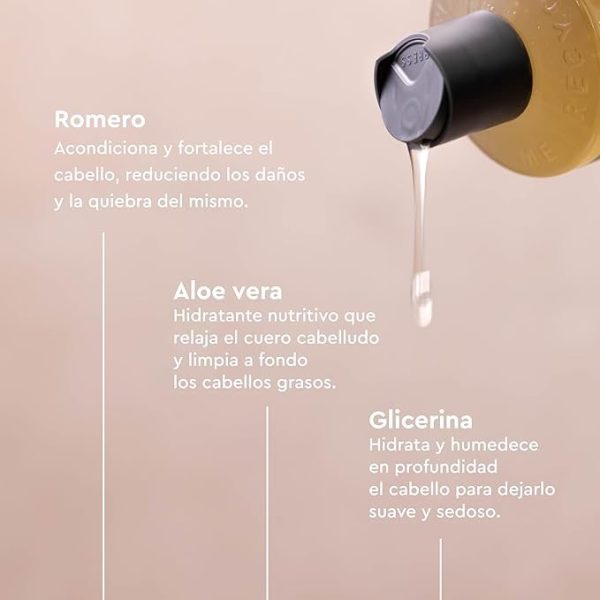 Rosemary Shampoo - Fine hair - Imagen 3
